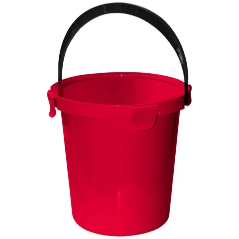 Wiadro z pokrywą Plast Team Berry 5L czerwone