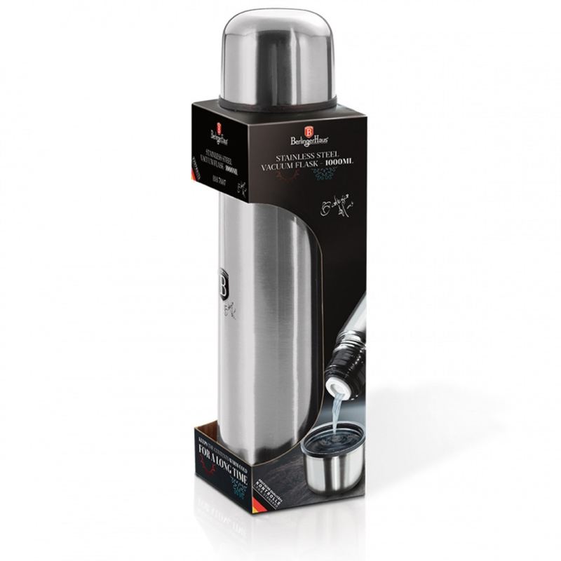 TERMOS STALOWY 1L BERLINGER HAUS BH-7607 - obrazek 3