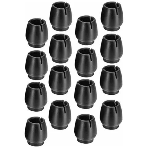 AG562K Nakładki nogi 16szt 25-29mm czarne
