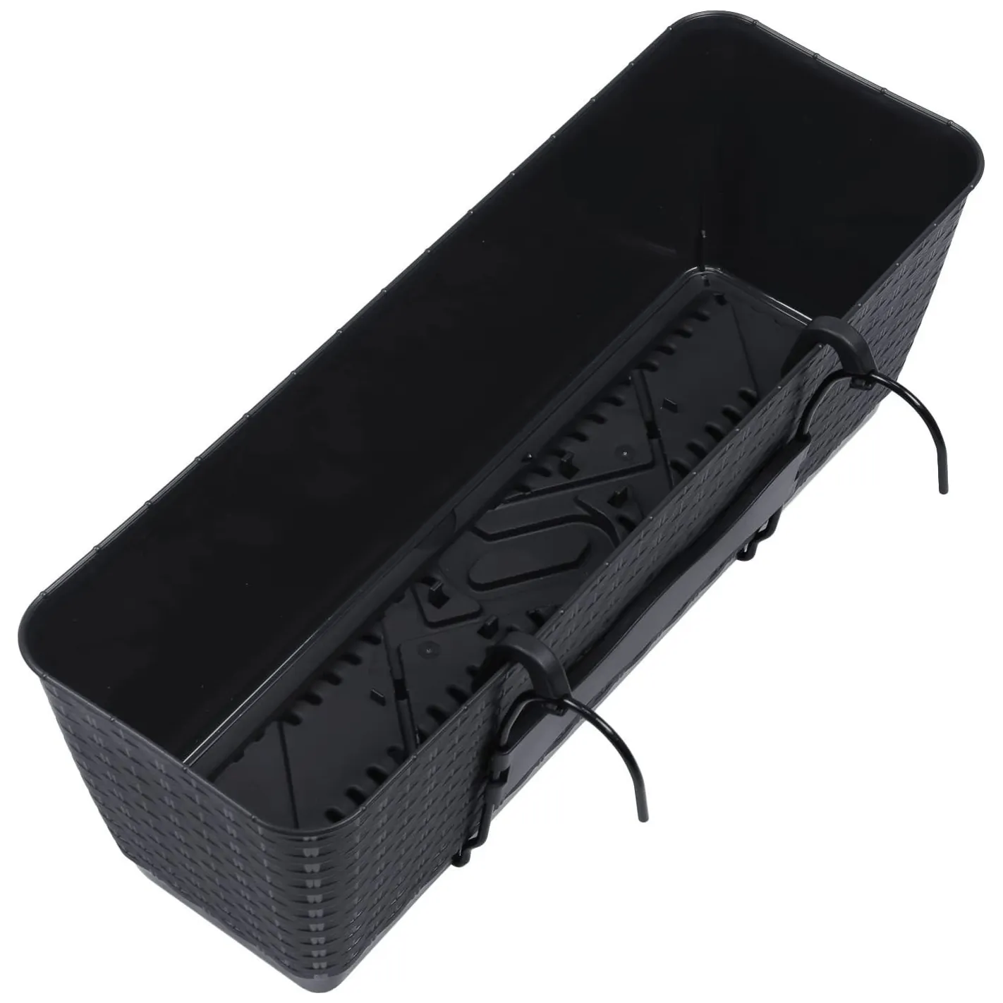 Doniczka rattanowa z hakami Ratolla DRL500PW antracyt - obrazek 5