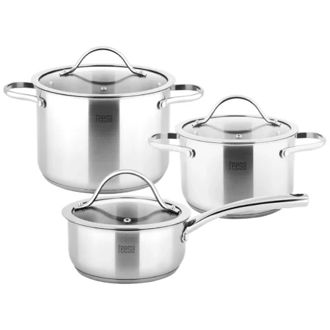 Zestaw garnków 6 elementów TEESA COOK EXPERT MASTER