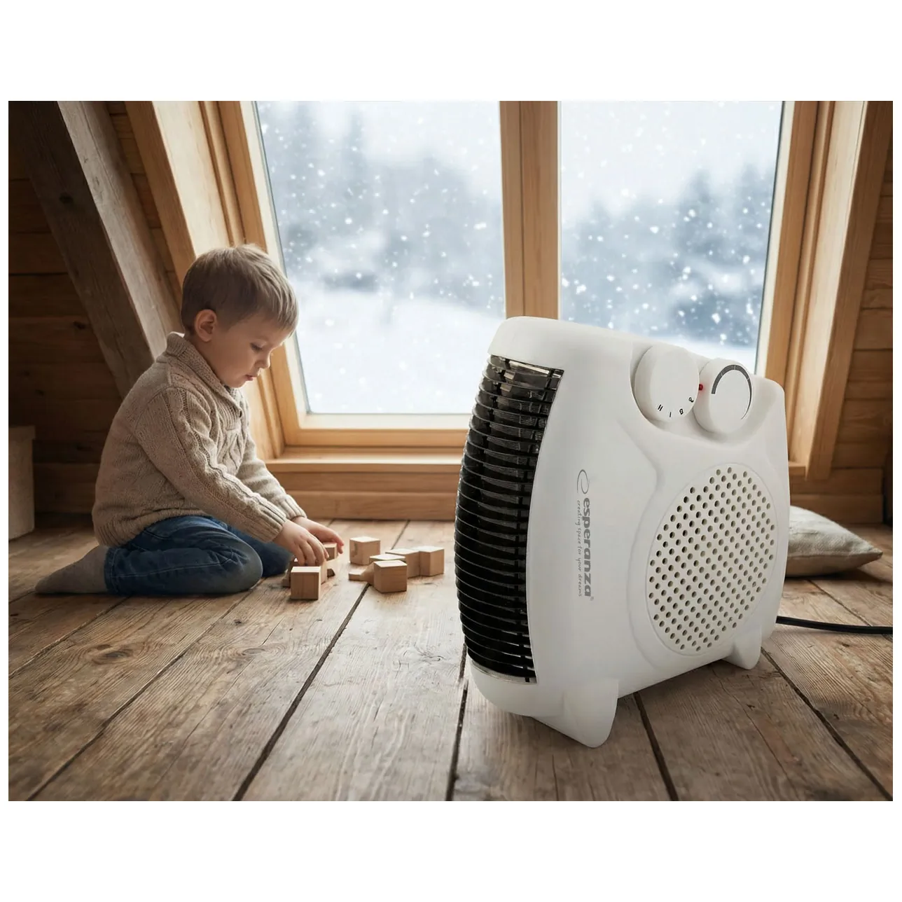 EHH004 Esperanza termowentylator 1000w/2000w waikiki - obrazek 5