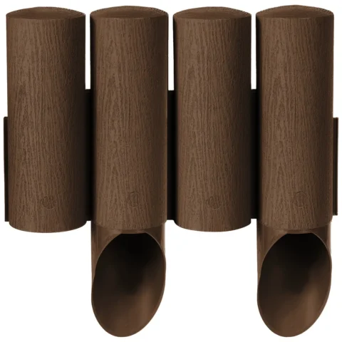 Palisada ogrodowa Cellfast Standard 4 brązowa
