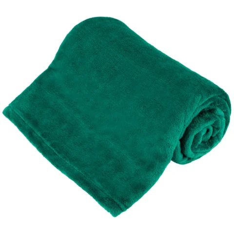 Koc polarowy 150x200 cm TEESA - zielony