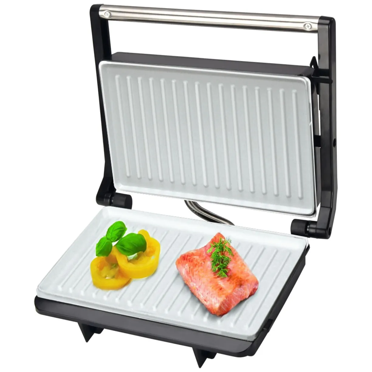 EKG013 Esperanza grill kontaktowy ceramiczny peperone - obrazek 2