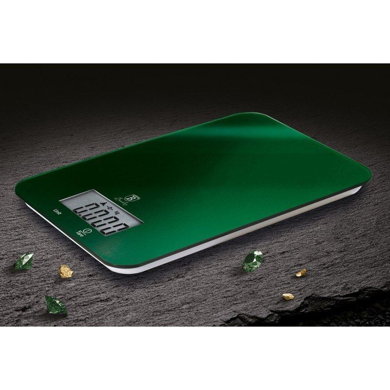 ELEKTRONICZNA WAGA KUCHENNA BERLINGER HAUS BH-9111 EMERALD - obrazek 3