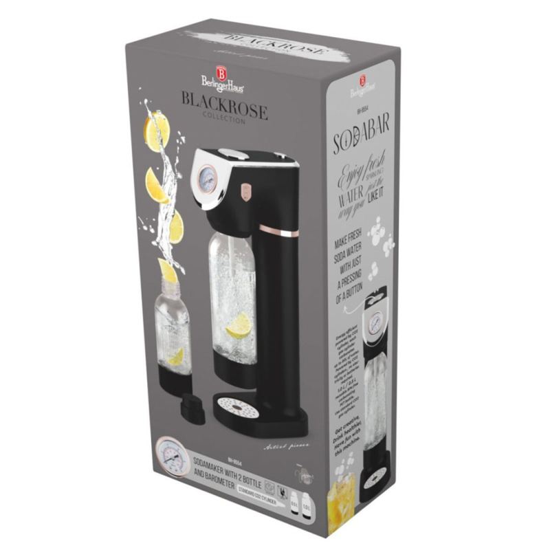 SATURATOR SODA BAR BERLINGER HAUS BH-8554 BLACK ROSE - obrazek 5