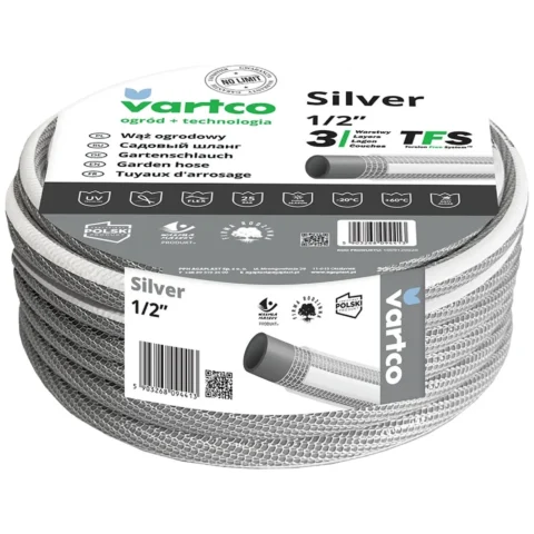 Wąż ogrodowy Vartco Silver TFS 1/2" 50m