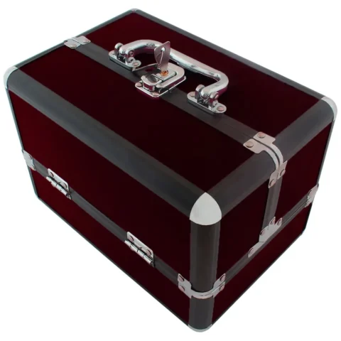 CA4P Kufer 25x17x17cm purpurowy kosmety