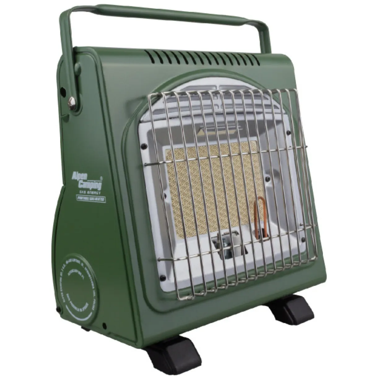Przenośny piecyk gazowy Alpen Camping, 2w1, zużycie gazu 124g/h, zapłon piezoelektryczny, ICELAND IK-1000 PRO - obrazek 2
