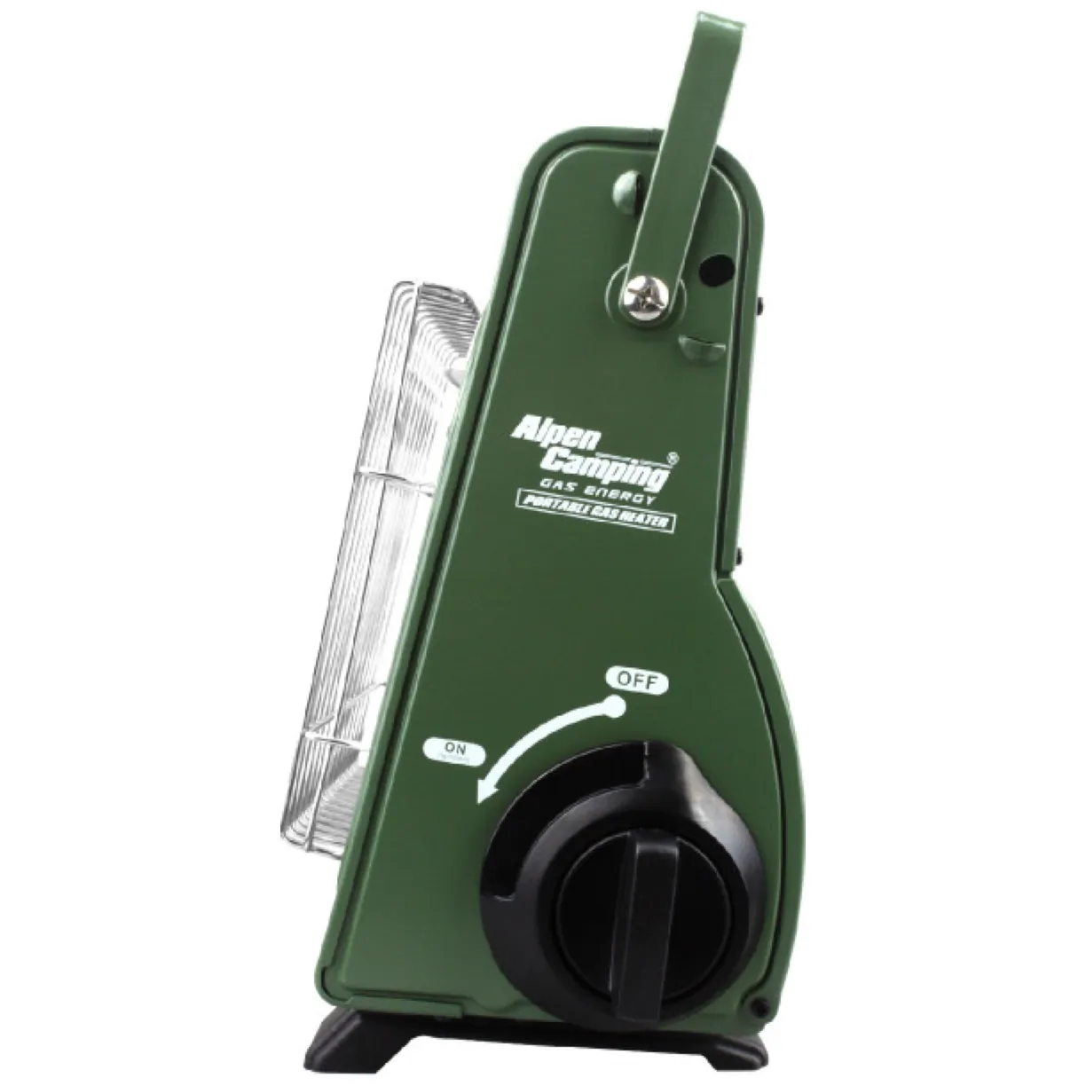 Przenośny piecyk gazowy Alpen Camping, 2w1, zużycie gazu 124g/h, zapłon piezoelektryczny, ICELAND IK-1000 PRO - obrazek 4