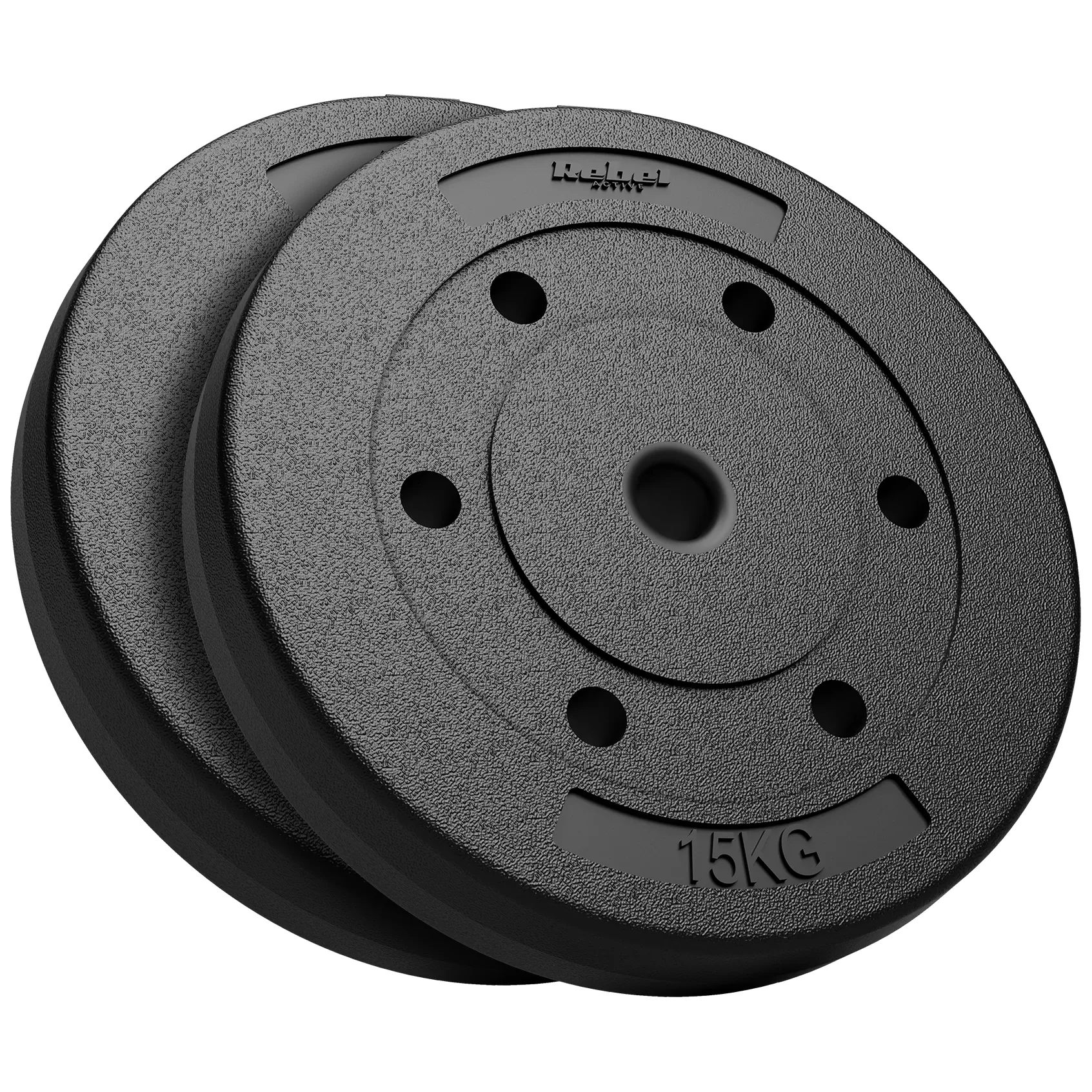 Obciążenie bitumiczne zestaw 2x15kg, otwór 31mm, REBEL ACTIVE - obrazek 2