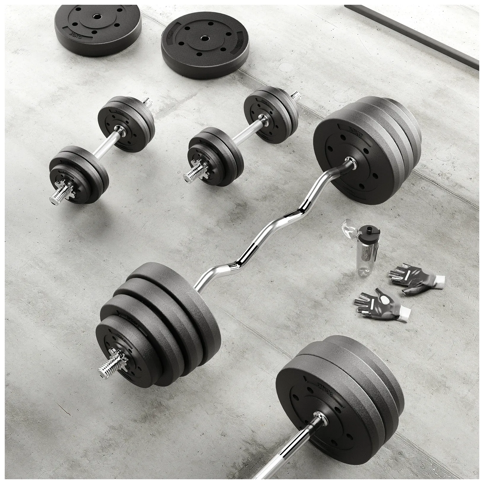 Obciążenie bitumiczne zestaw 2x15kg, otwór 31mm, REBEL ACTIVE - obrazek 4