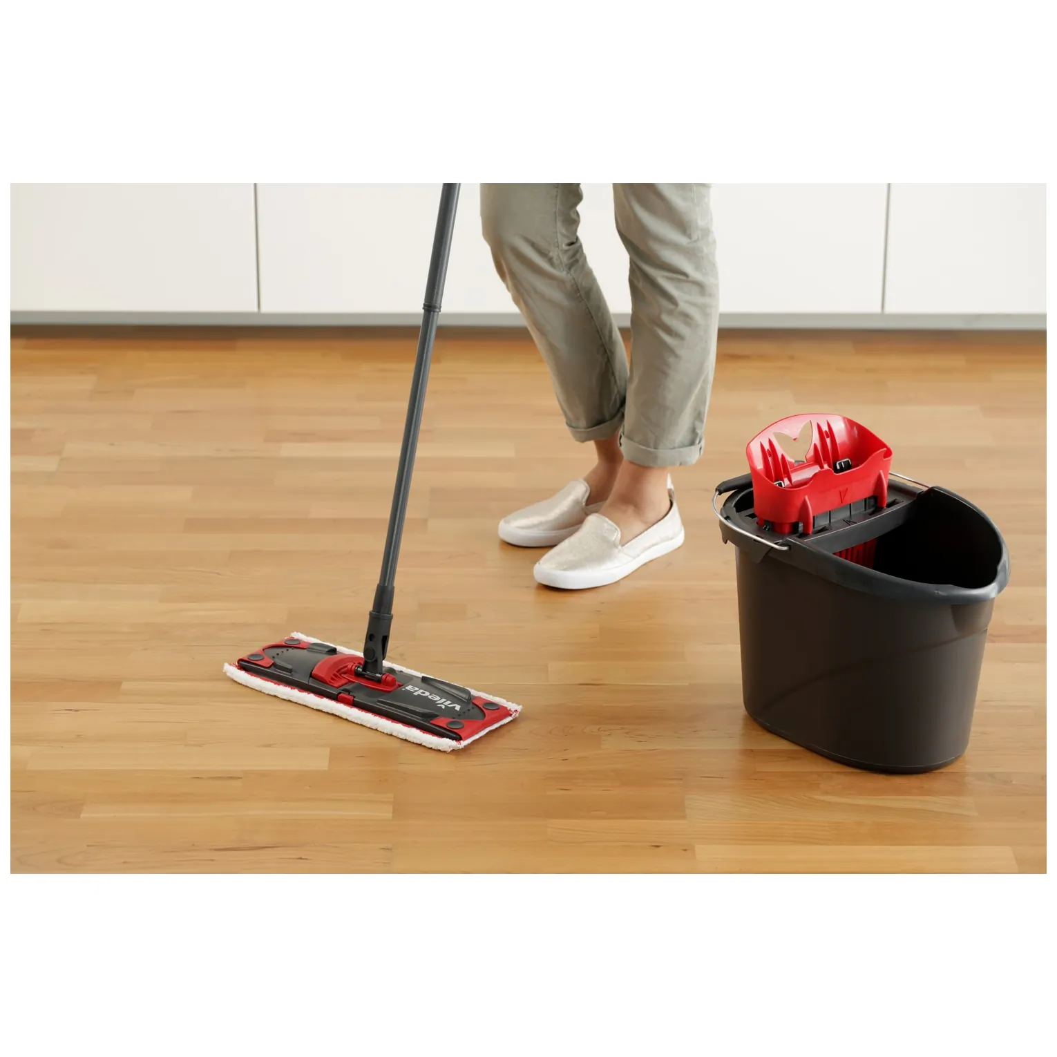 Mop płaski z drążkiem teleskopowym Vileda Ultramax XL - obrazek 2