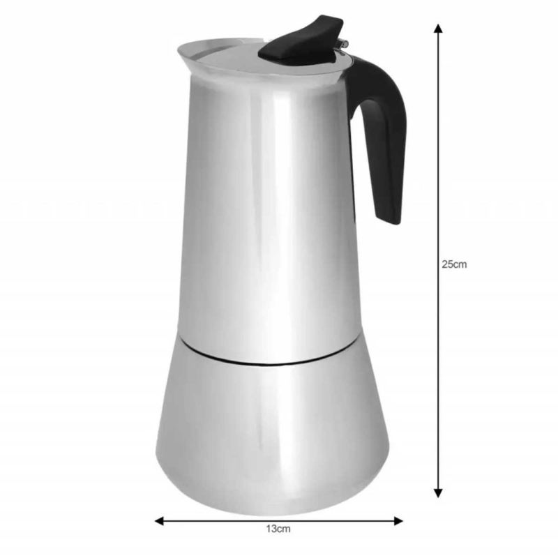 KAWIARKA ZAPARZACZ DO KAWY 600ml KINGHOFF KH-1047 INDUKCJA - obrazek 10