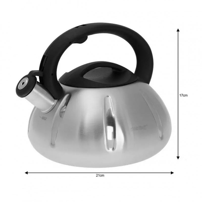 KINGHOFF CZAJNIK Z GWIZDKIEM 3L KH-3290 - obrazek 3
