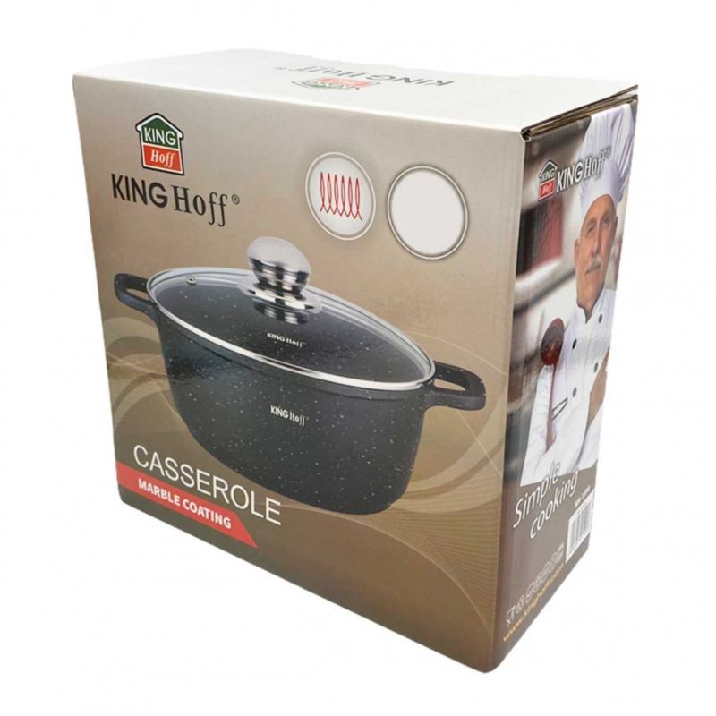KINGHOFF GARNEK MARMUROWY 16cm KH-1592 1,3L - obrazek 6