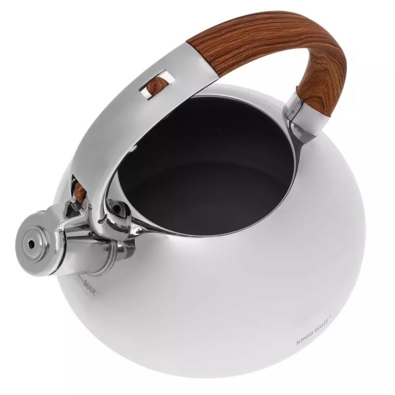 KINGHOFF CZAJNIK STALOWY 3.0L Z GWIZDKIEM KH-3274 - obrazek 5