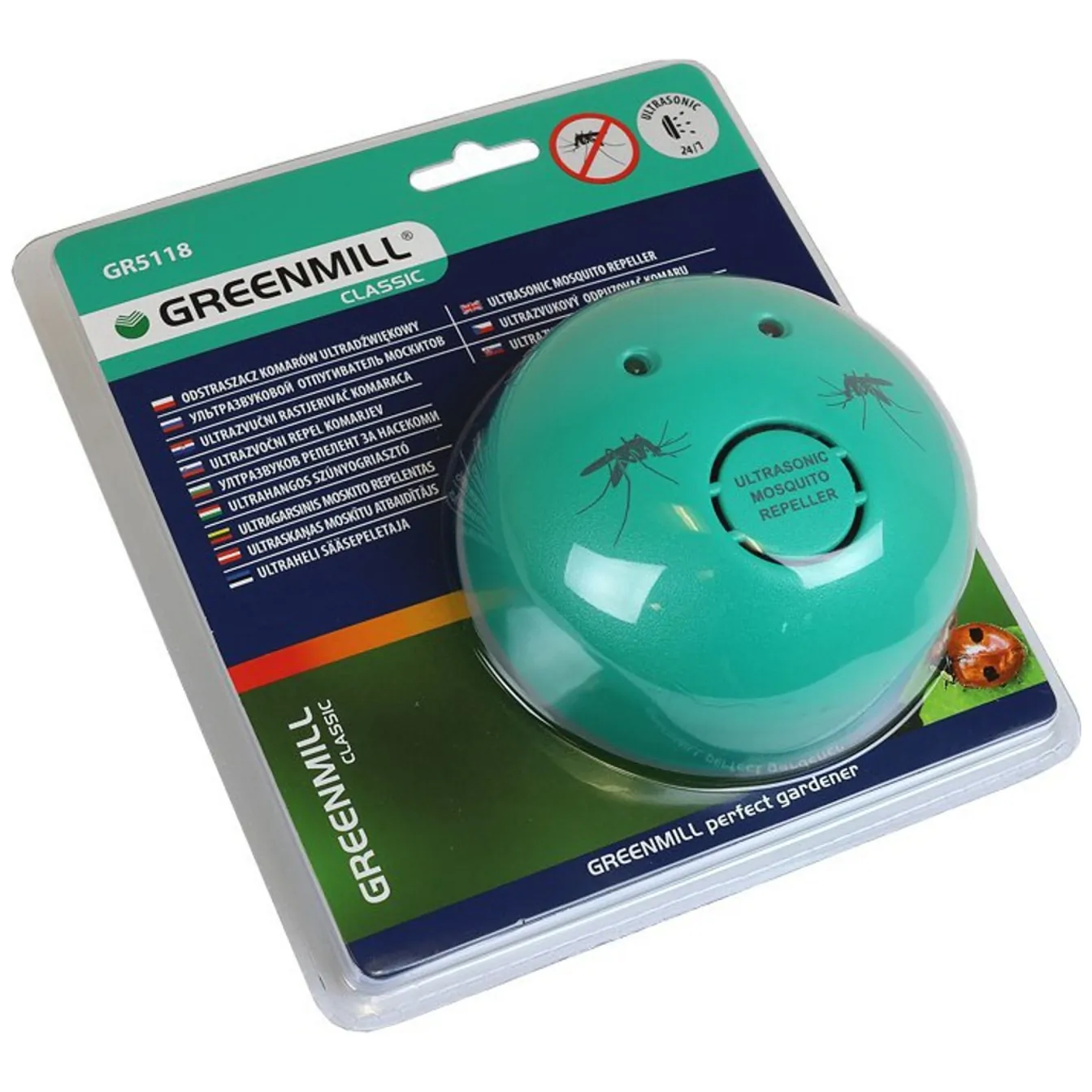 Odstraszacz komarów ultradźwiękowy Greenmill GR5118 - obrazek 2