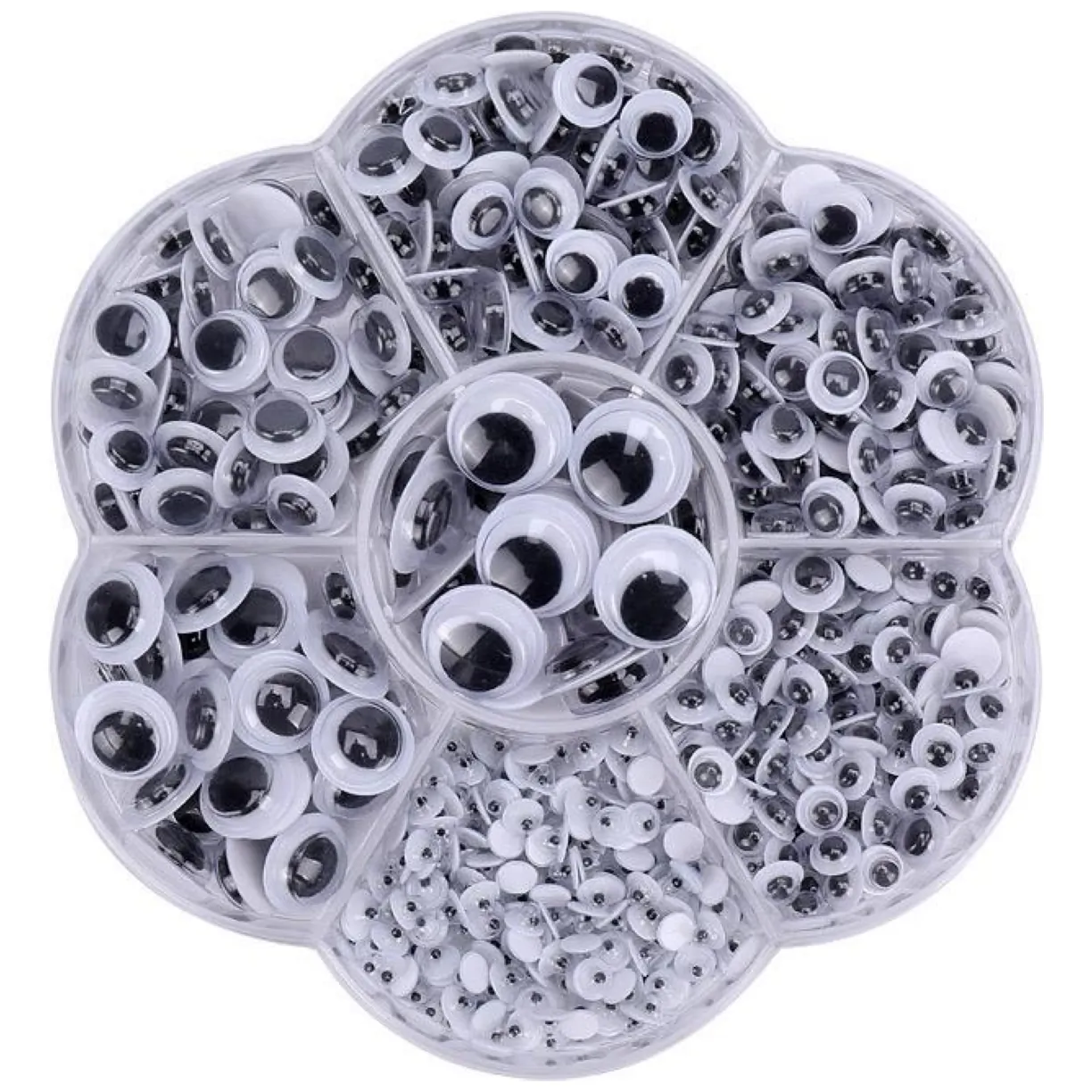 DA502 Samoprzylepne ruchome oczka 500szt
