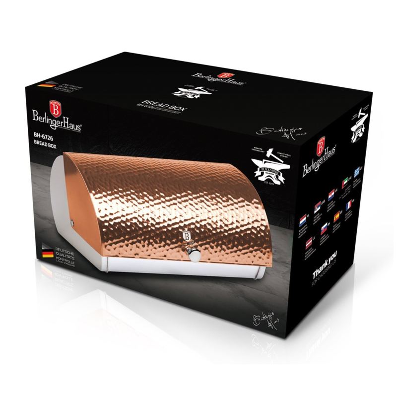 CHLEBAK STALOWY BERLINGER HAUS BH-6726 ROSE GOLD - obrazek 3