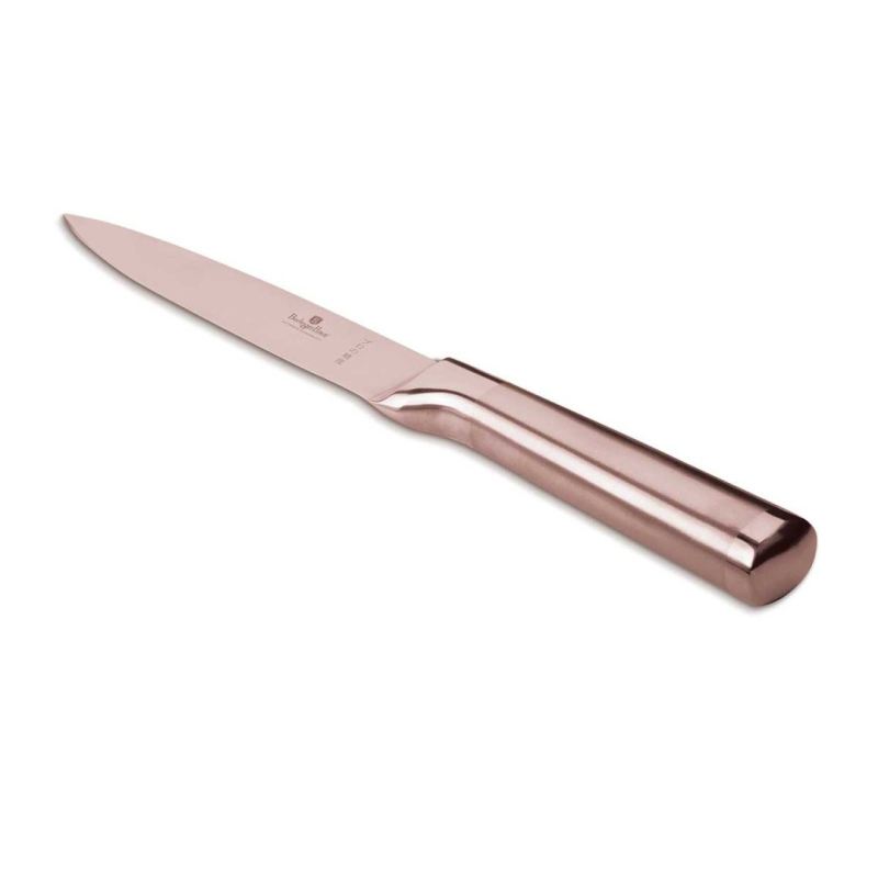 STALOWY NÓŻ UNIWERSALNY BERLINGER HAUS 12,5cm BH-2938 ROSE GOLD - obrazek 4