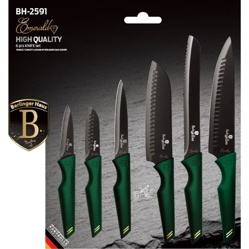 ZESTAW 6 NOŻY KUCHENNYCH BERLINGER HAUS BH-2591 - obrazek 2