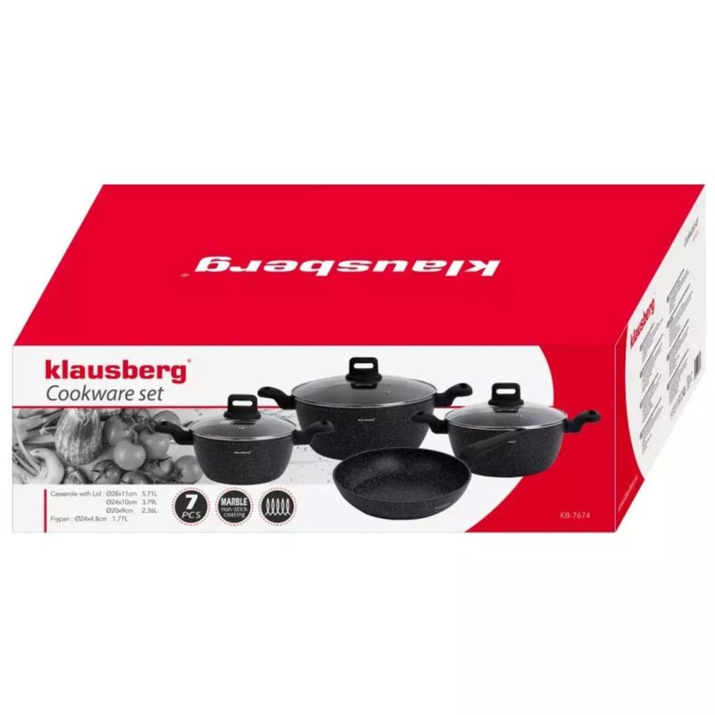 ZESTAW 7 ELEM. GARNKÓW MARMURKOWYCH KLAUSBERG KB-7674 - obrazek 9