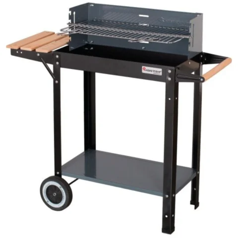 Grill prostokątny 53x27cm z półką Master Grill MG909