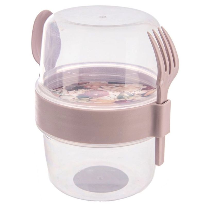 KUBEK POJEMNIK 370 ml NA JOGURT MUSLI SAŁATKĘ 121784 - obrazek 6