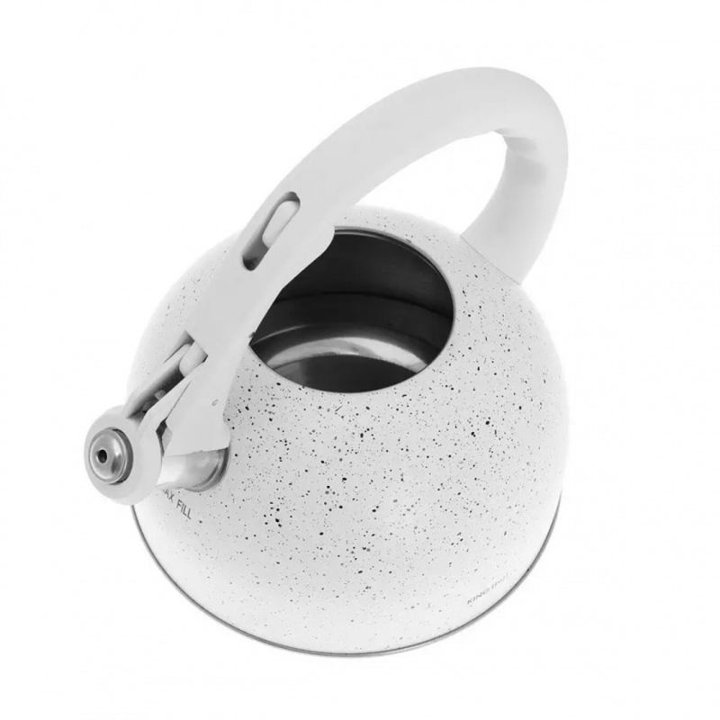 CZAJNIK Z GWIZDKIEM 2,6L KINGHOFF KH-1407 MARBLE - obrazek 4