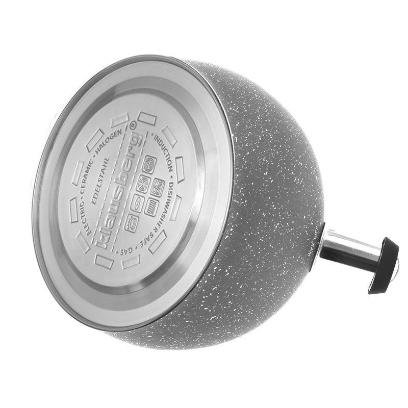 CZAJNIK Z GWIZDKIEM 2L KLAUSBERG KB-7321 MARBLE - obrazek 3