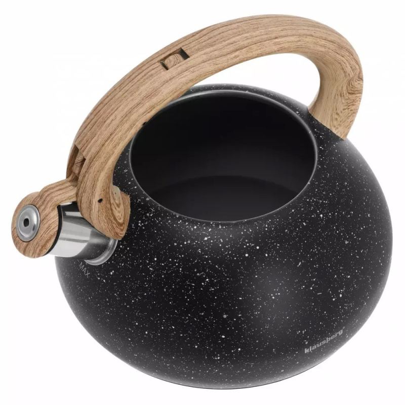 CZAJNIK Z GWIZDKIEM 2,7L KLAUSBERG KB-7279 GRANIT WOOD - obrazek 3