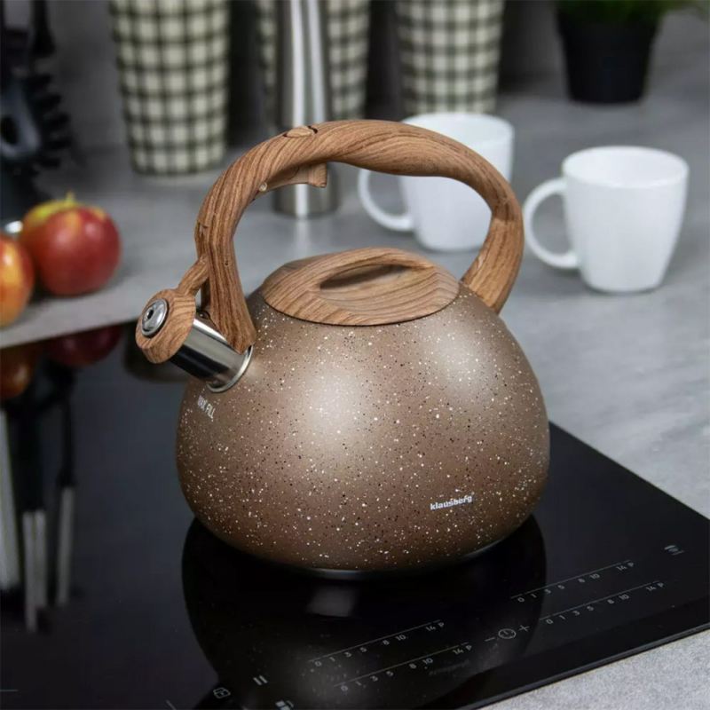 CZAJNIK Z GWIZDKIEM 2,8L KLAUSBERG KB-7510 - obrazek 2