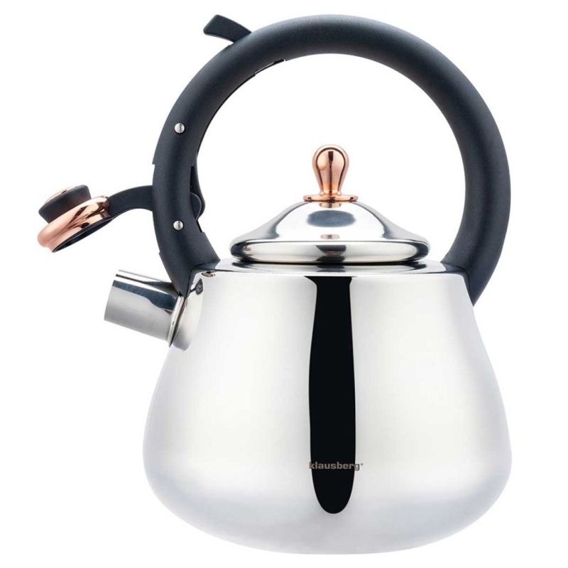 CZAJNIK STALOWY Z GWIZDKIEM 2,8L KLAUSBERG KB-7776 - obrazek 9