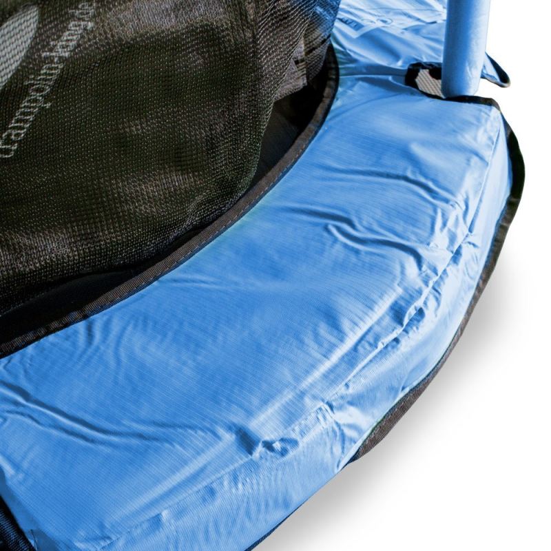 Trampolina dla dzieci 140cm jasnozielona - obrazek 4