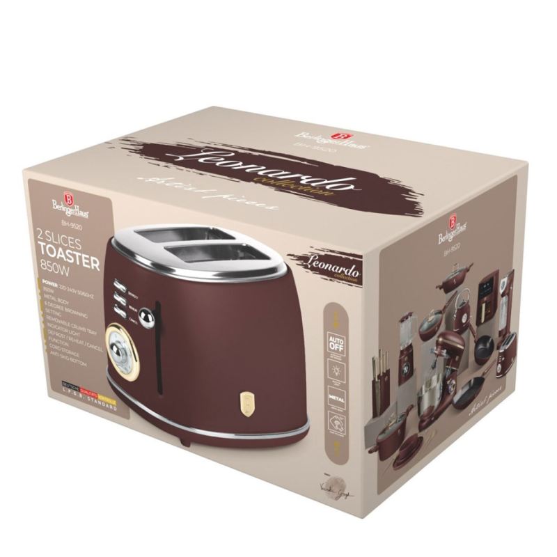 TOSTER DO GRZANEK BERLINGER HAUS BH-9520 LEONARDO - obrazek 4