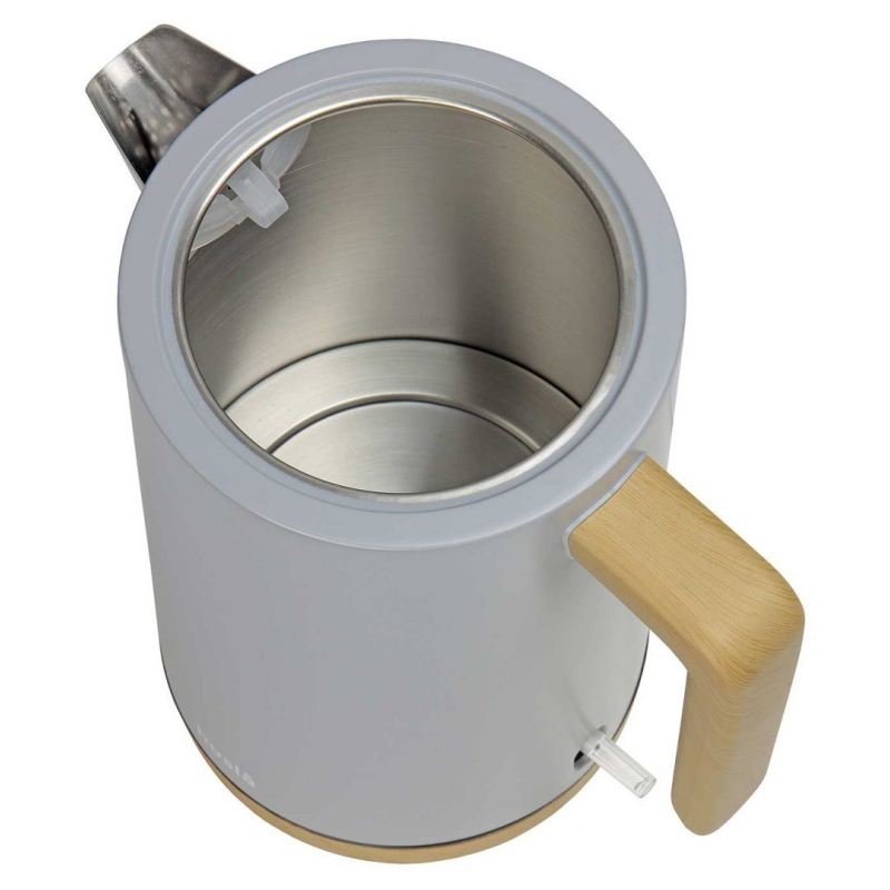 CZAJNIK ELEKTRYCZNY HUSLA 1,5L szary 73904 - obrazek 3