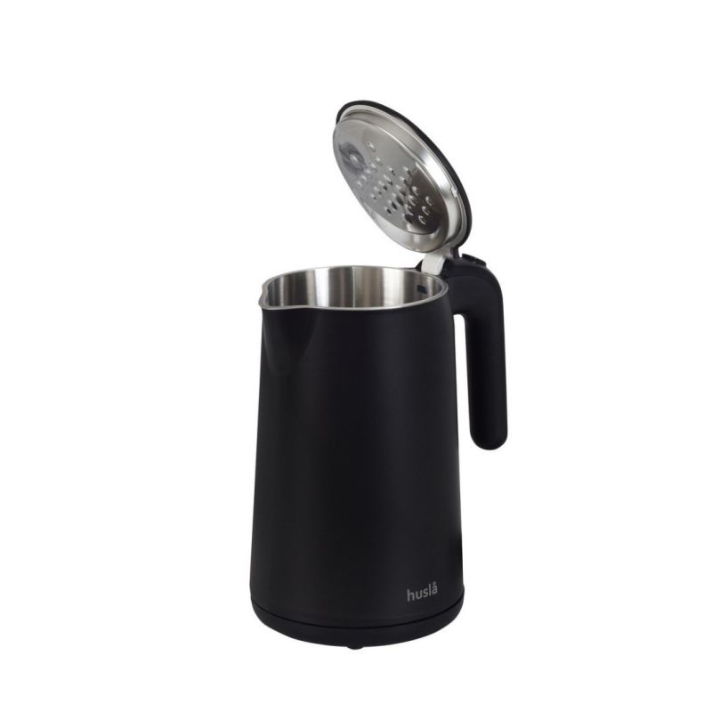 CZAJNIK ELEKTRYCZNY HUSLA 1,5L 73917 CZARNY - obrazek 2