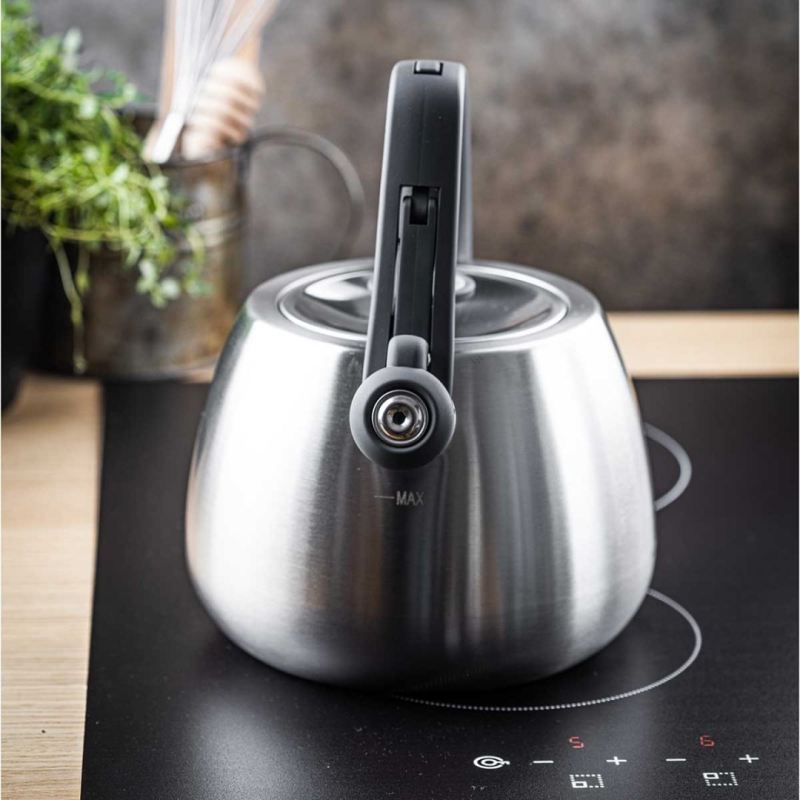 CZAJNIK STALOWY Z GWIZDKIEM 2,5L KLAUSBERG KB-7773 - obrazek 6