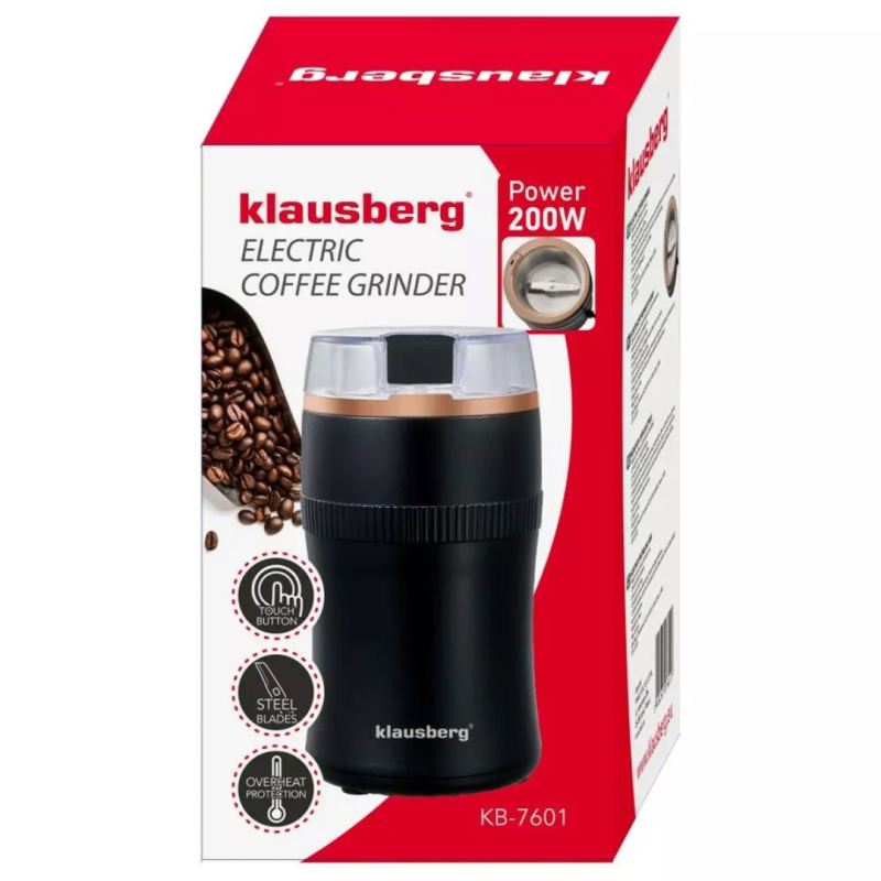 ELEKTRYCZNY MŁYNEK DO KAWY KLAUSBERG KB-7601 - obrazek 8