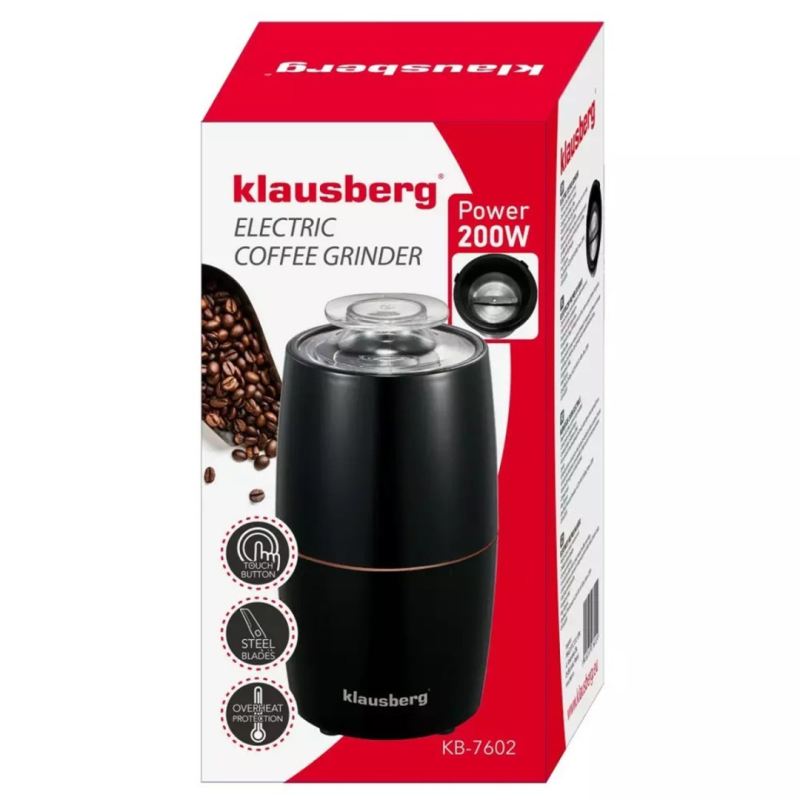 ELEKTRYCZNY MŁYNEK DO KAWY KLAUSBERG KB-7602 - obrazek 7
