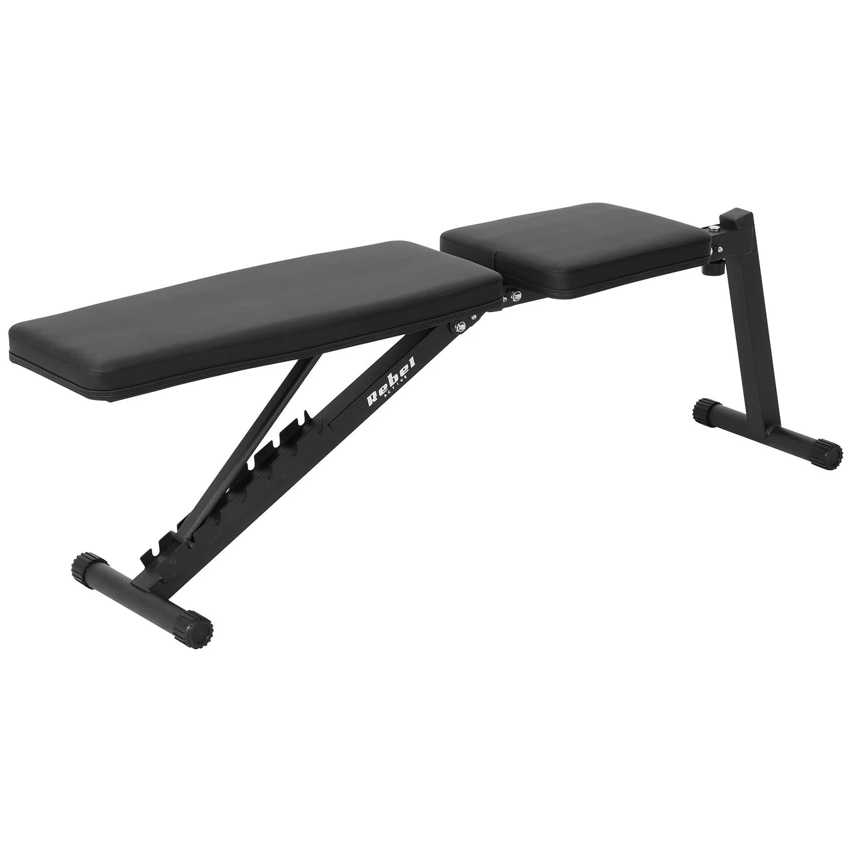 Ławka treningowa skośna , REBEL ACTIVE - obrazek 6