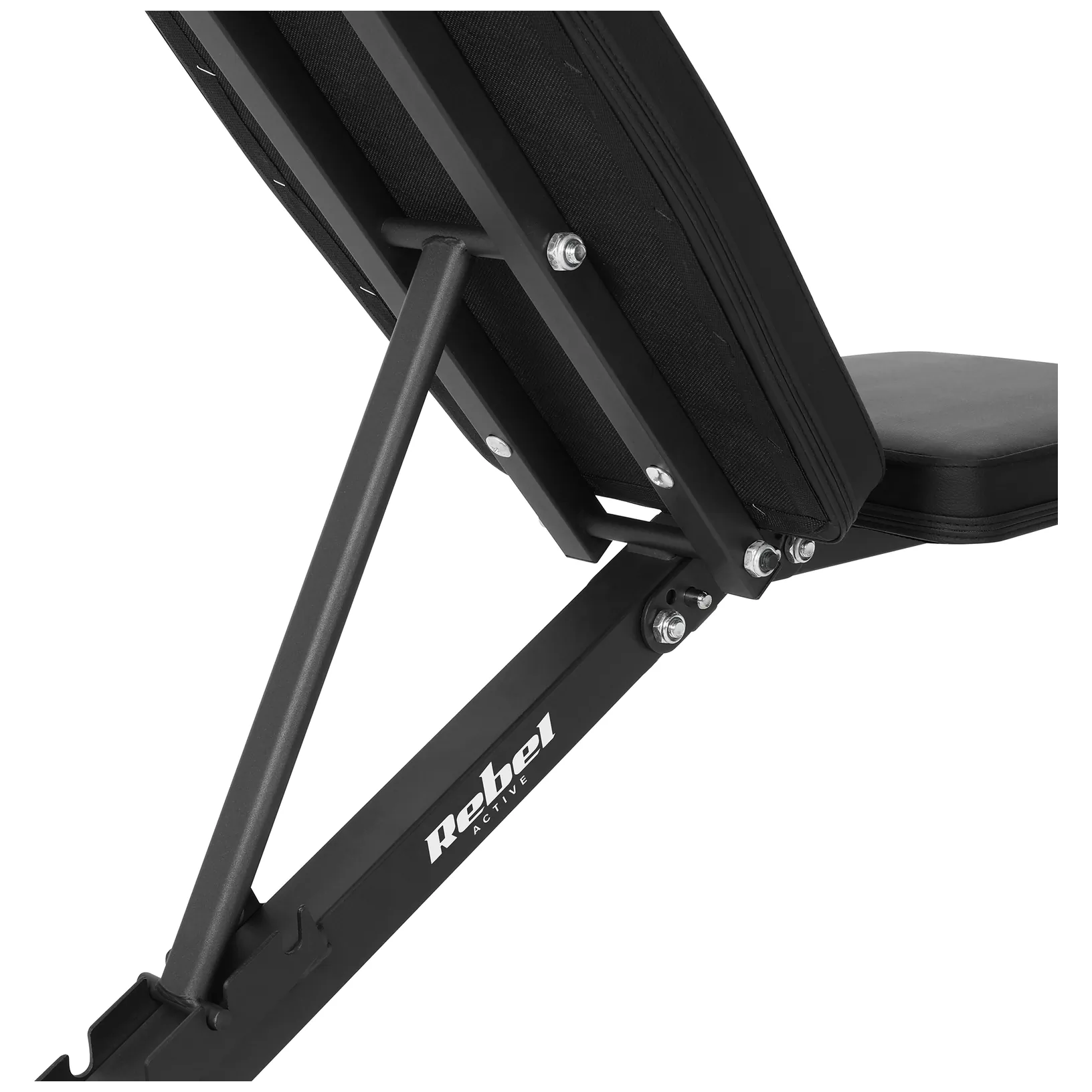 Ławka treningowa skośna , REBEL ACTIVE - obrazek 10