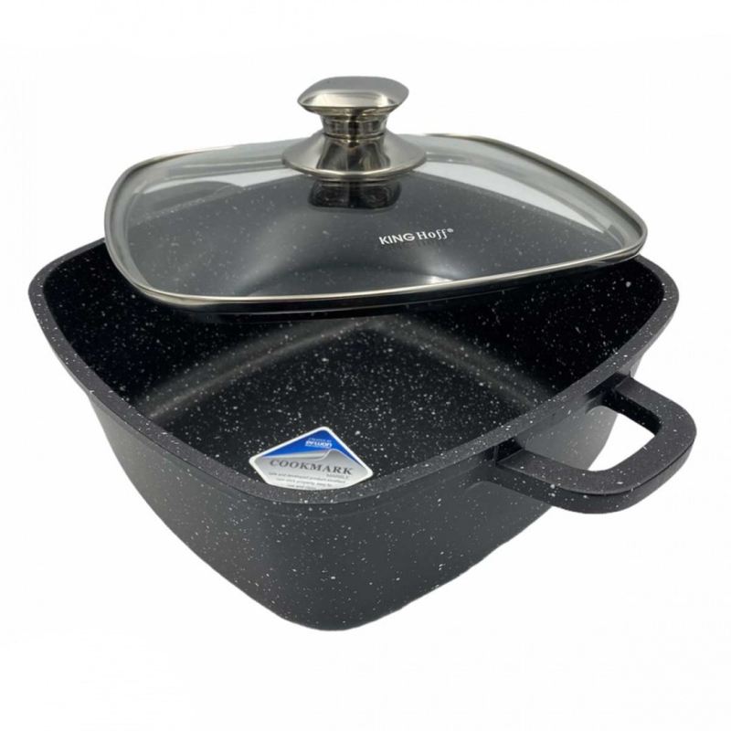 KINGHOFF GARNEK MARMUROWY 26cm KH-1604 5,5L - obrazek 3