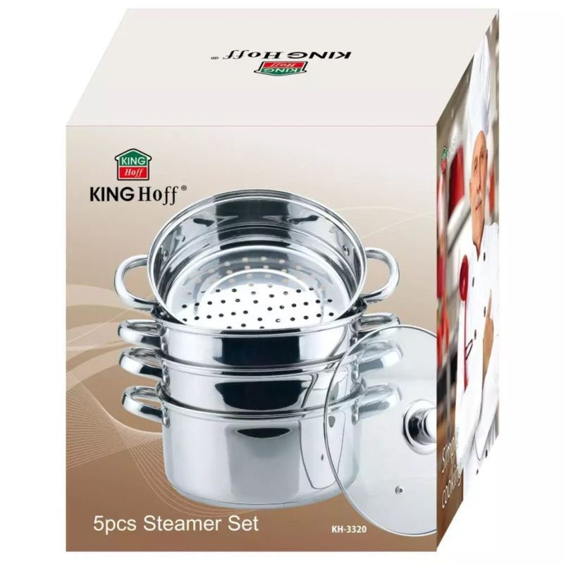 KINGHOFF GARNEK NA PARE 24cm 5.0L KH-3320 - obrazek 3
