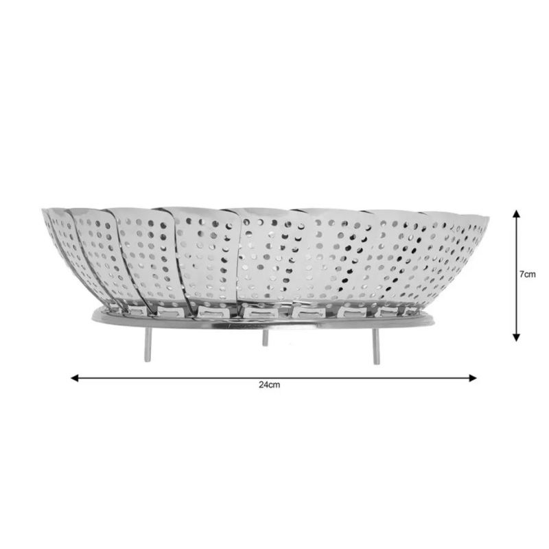 KINGHOFF KOSZYK PAROWY DO WARZYW 28CM KH-3313 - obrazek 4