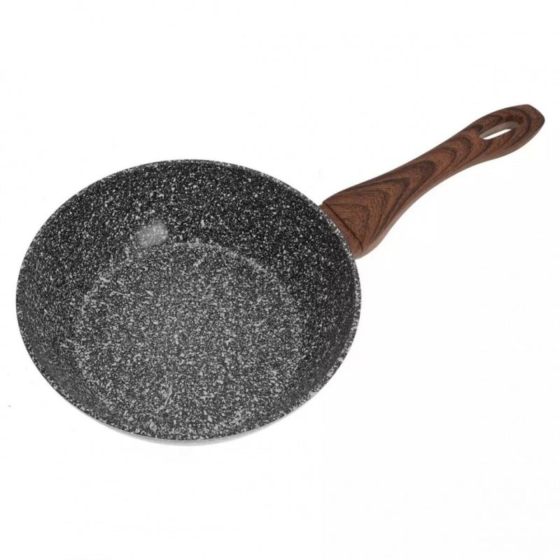 WOK GRANITOWY 24cm GRANIT WOOD KINGHOFF KH-1583 - obrazek 3