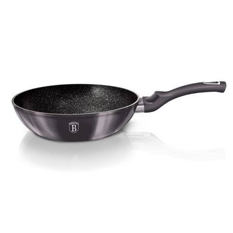 WOK GRANITOWY 28cm BERLINGER HAUS BH-6900 CARBON PRO