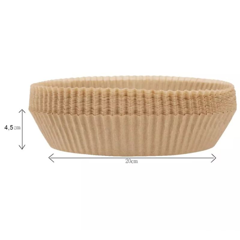 WKŁAD PAPIEROWY DO FRYTOWNICY 20cm 100szt. KLAUSBERG KB-7605 - obrazek 10